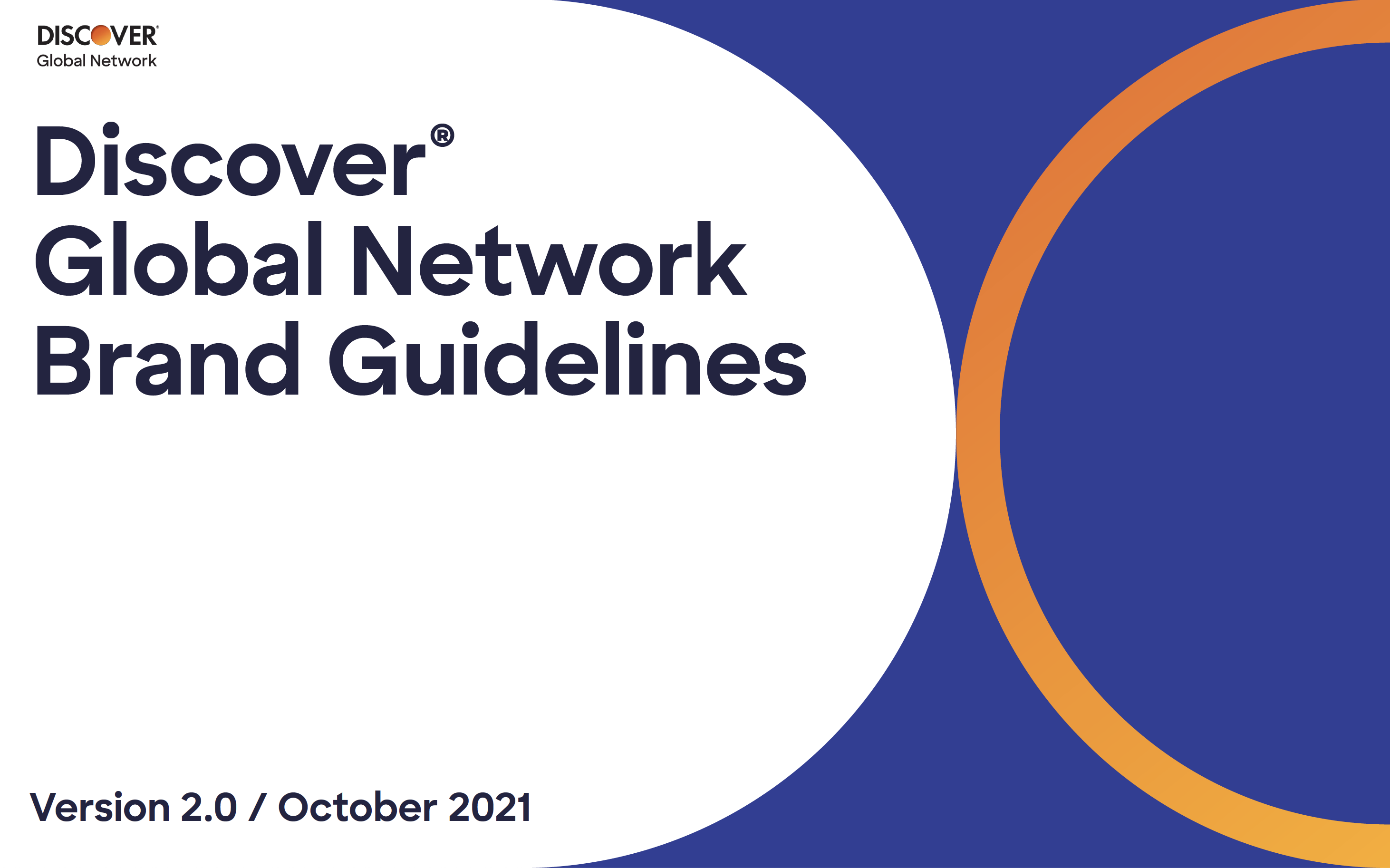 Discover global network Brand Guidelines logo